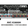 Denon AVC-X3800 tagant (õige)